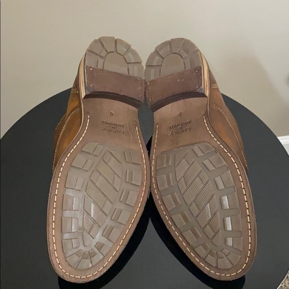 Brown dress shoes